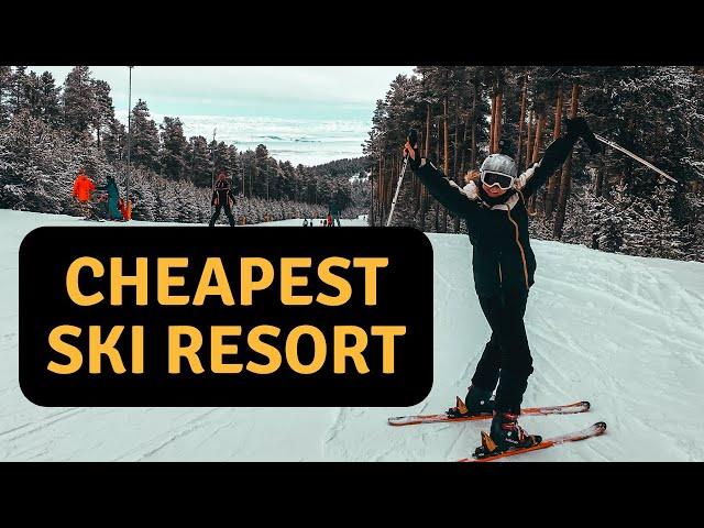 CHEAPEST SKI place in TURKEY