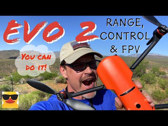 EVO 2 Range Control and FPV Quality Test - Best Drone of 2020