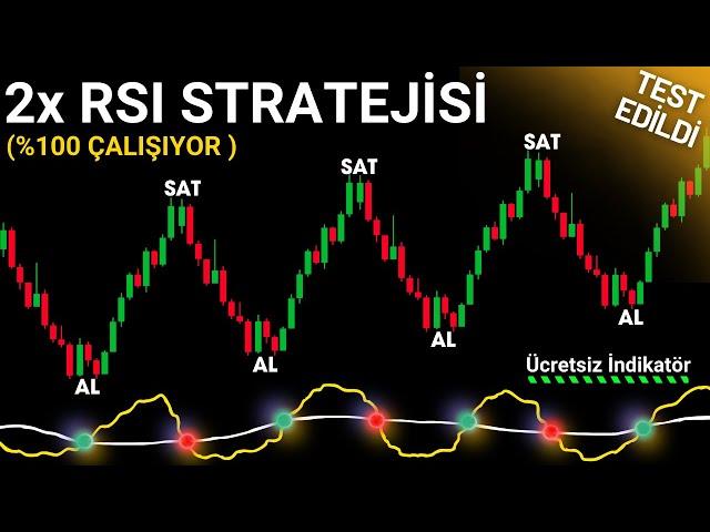 20 DAKİKADA HAYATINIZI DEĞİŞTİRECEK AL-SAT STRATEJİSİ ! 2 RSI KULLANARAK %100 AL-SAT SİNYALİ ALIN !