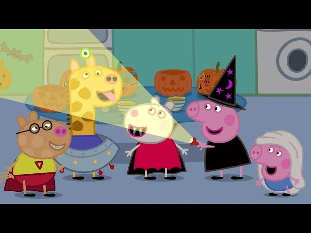 Peppa Pig Goes on a Ghost Hunt  | Halloween Dress Up | Tales Full Episodes