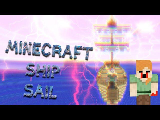 Minecraft Ship Sail | Sea Adventures in Minecraft