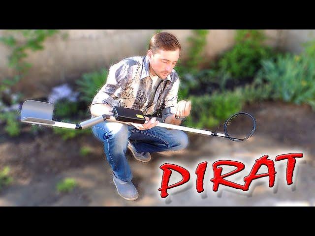  Made one of the BEST metal detectors!!! Metal detector PIRATE! 