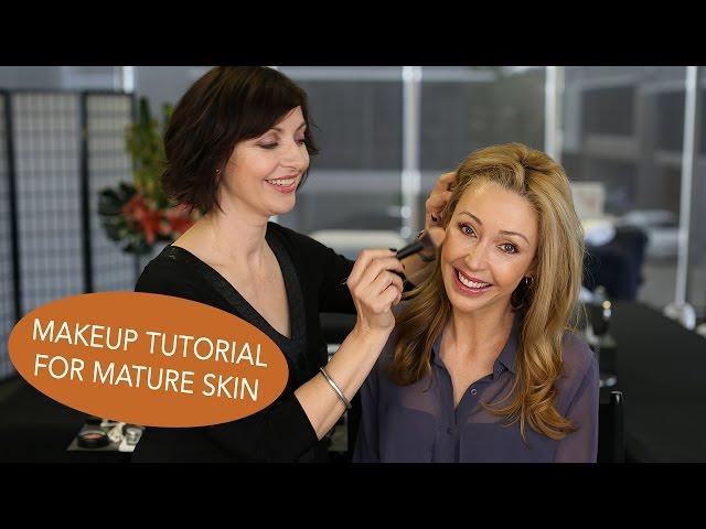 Get ready with me! Synergie Minerals tutorial: tips & tricks for mature skin