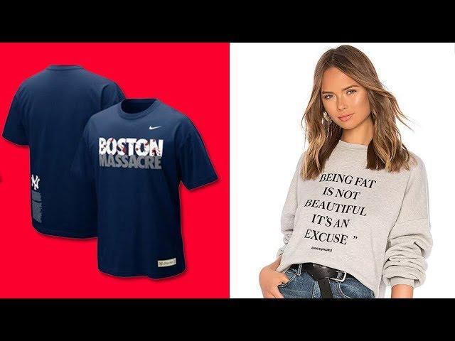 MOST OFFENSIVE T-SHIRTS REMOVED FROM STORES!!! (PART 2)