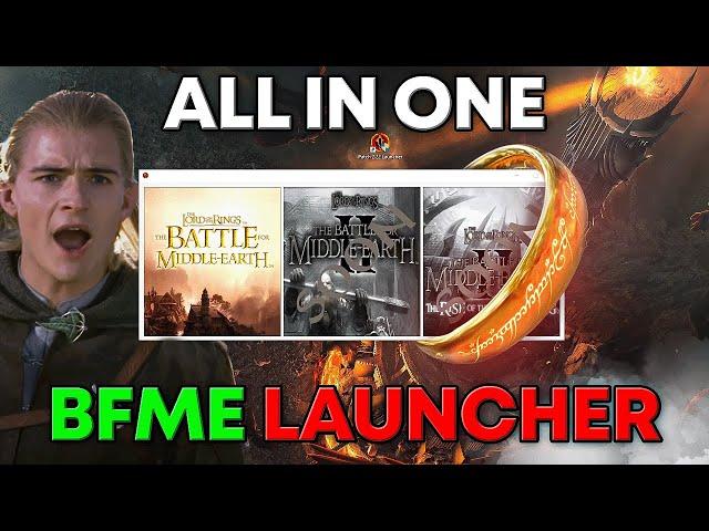 The ALL IN ONE BFME Launcher! Playing BFME was never that easy!