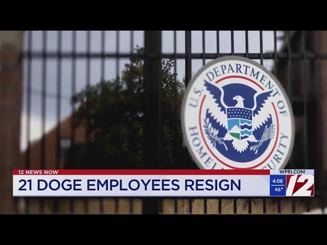 21 DOGE employees resign