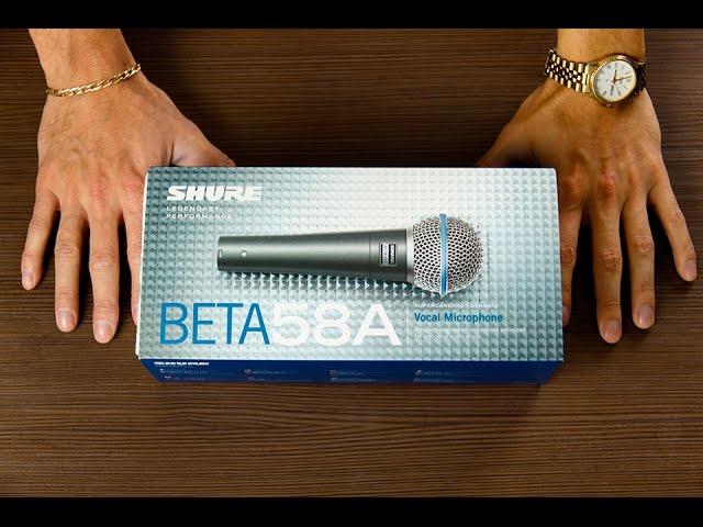 Shure Beta 58A Unboxing