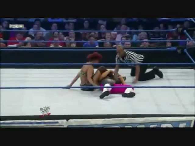 Alicia Fox Foxy Drop To Natalya(First Foxy Drop)