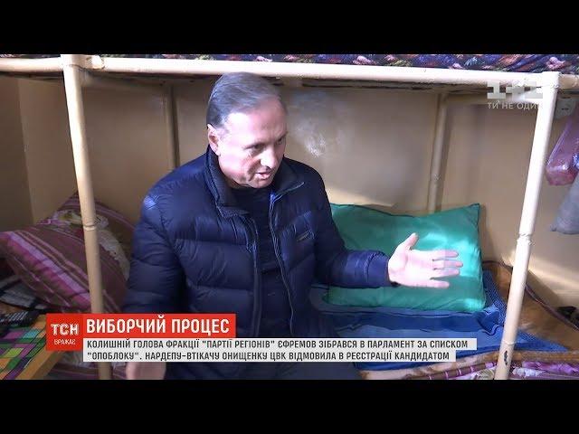 Колишній регіонал Єфремов планує йти в парламент за списком "Опозиційного блоку"