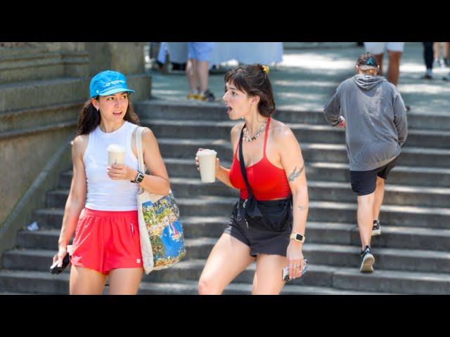 Funny WET FART Prank in Central Park! That Was Supposed to be SILENT!!