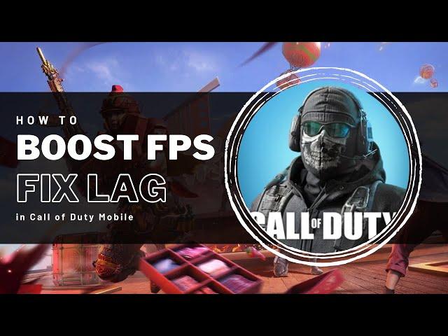 Fix Lag in COD Mobile Android & iOS - Fix FPS Drops