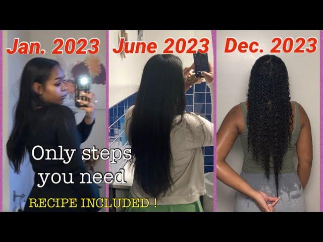 Do this weekly to grow & retain ALL your hair length in 2024 (updated & DETAILED wash day)