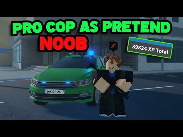 PRO Cop PRETENDING To Be NOOB In Emergency Hamburg