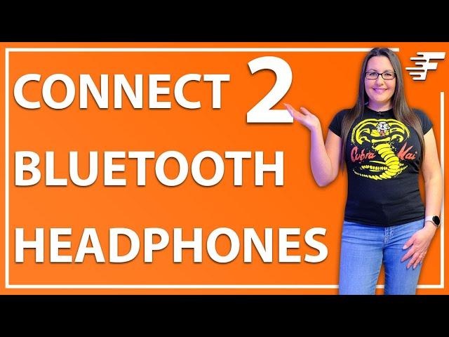 CONNECT 2 BLUETOOTH HEADPHONES AT THE SAME TIME TO YOUR FIRESTICK & OTHER DEVICES!