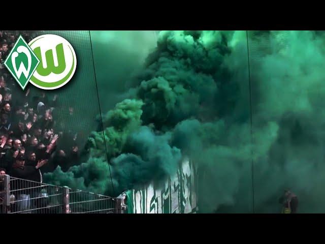 Pyro wolfsburg-Fans in bremen | Werder Bremen - VFL Wolfsburg