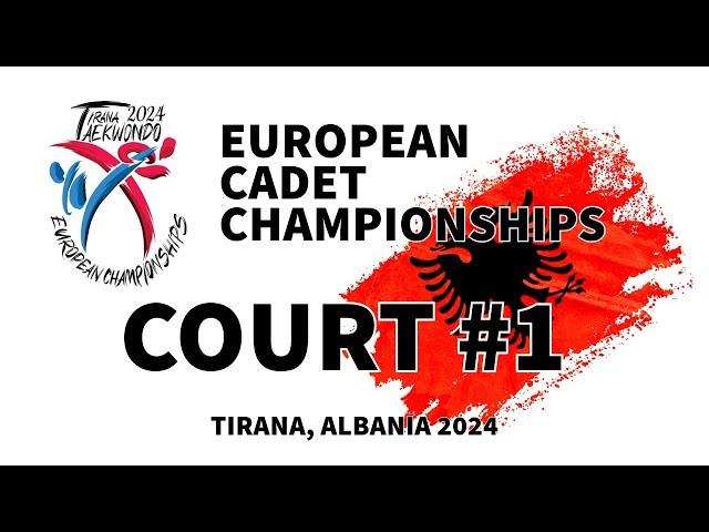 European Cadet Championships - Tirana 2024 | Court 1