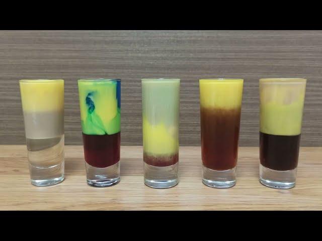 TOP-5 Best Cocktail Shots with liqueur Advocaat. How to make: Cream Egg, Squashed Frog, Bad Egg