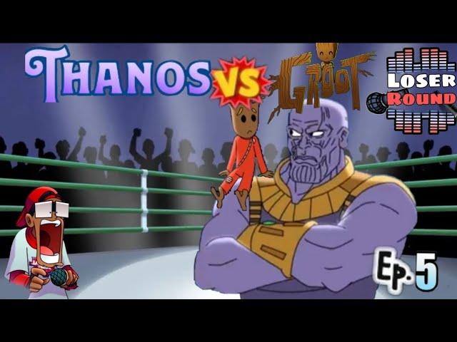 Thanos Vs groot Cartoon beatbox battles (Loser round) Episode 5 @verbalase