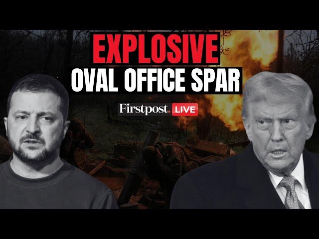 Trump Zelensky Fight LIVE: SHOCKING Argument in Oval Office over Ukraine Peace Deal | JD Vance |N18G