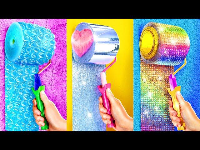 Incredible Room Makeover Challenge! Rich vs Broke vs Giga Rich
