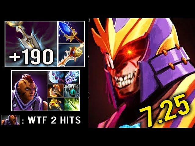 WTF +190 INT STOLE New 7.25 Silencer vs 10 Items Anti Mage Crazy Defense Comeback Dota 2