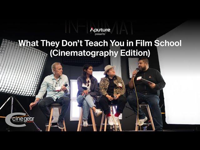 What They Don't Teach You in Film School | Cinematography Panel (Day 1) | Cine Gear LA 2024