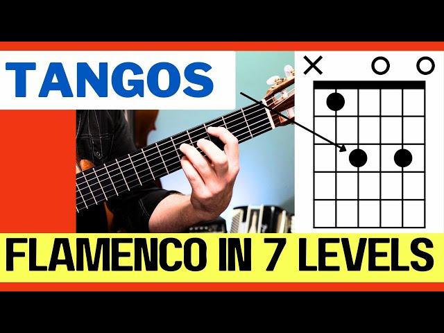 7 Levels of Tangos - Flamenco Guitar Lesson w/TABS Beginner to Advanced