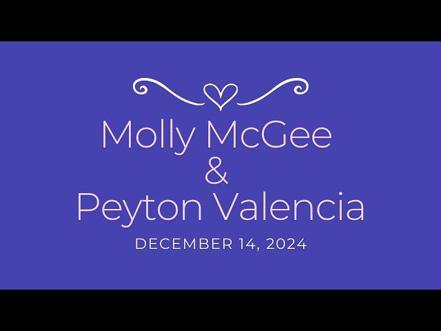 McGee/Valencia Wedding