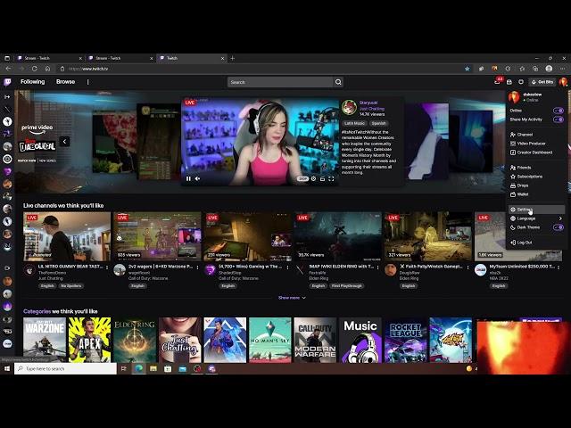 Twitch - how to save your past broadcasts setting