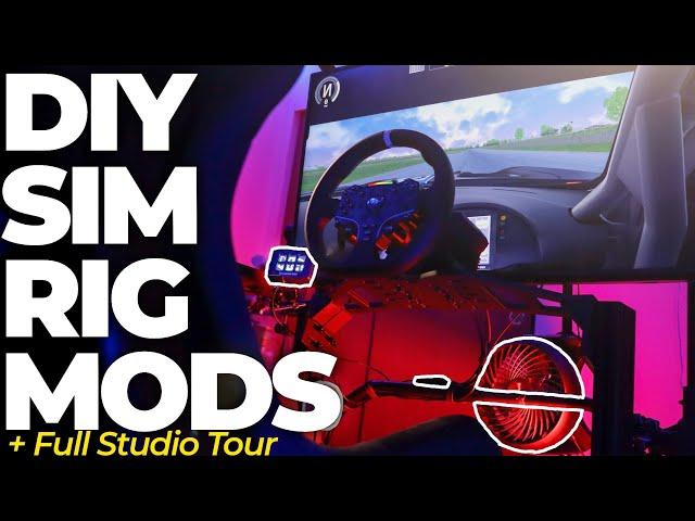 Out of Pocket Sim Rig Modifications | Full Sim Racing Setup and Studio Tour