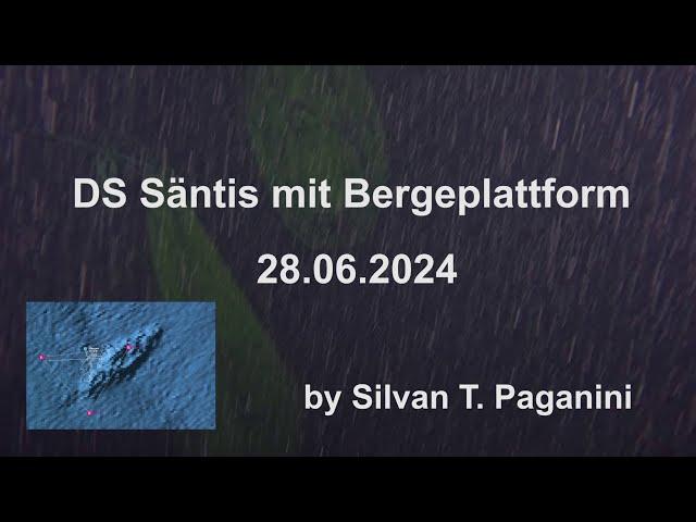 Dampfschiff Säntis mit Bergeplattform - 28.06.2024