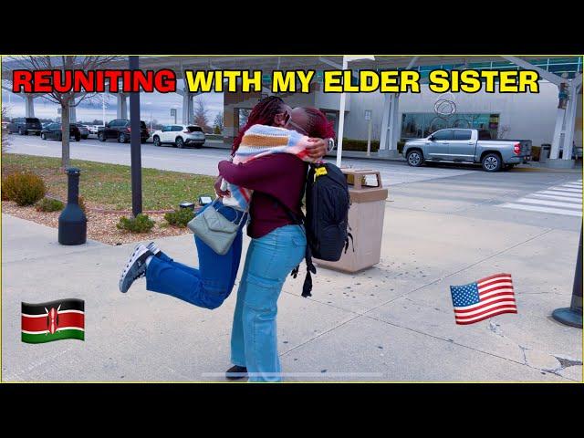 EMOTIONAL ! Reuniting with my Biological Sister in America