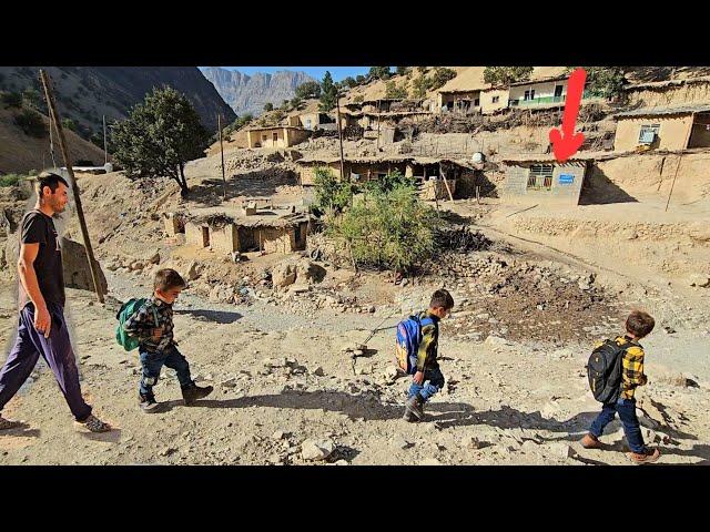 Rural family.  Babak and Narges fight over land and village house