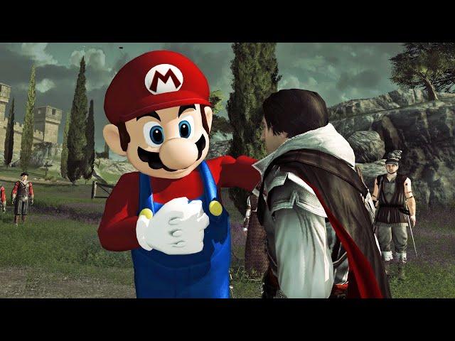 Super Mario in Assassin's Creed