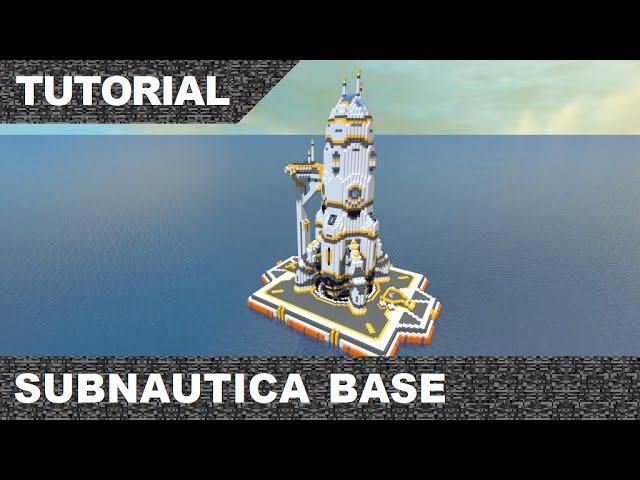 Minecraft Subnautica Base Tutorial - Part 6 - The Neptune Rocket