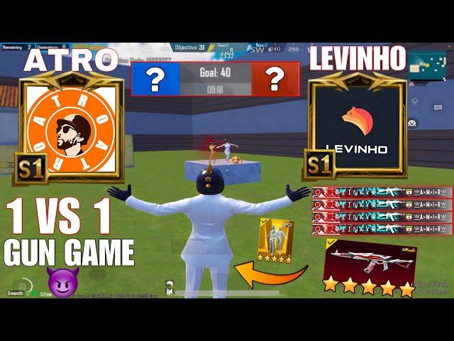 BEST FUNNYWOW GAMEPLAY WITH ATRO AND LEVINHO1VS1 GUN GAME DEATH MATCHSAMSUNG,A7,A8,J4J5,36