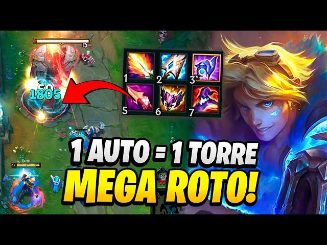 ¡ENCONTRE LA BUILD DE EZREAL con MAS DAÑO!