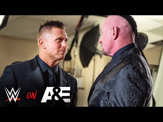 The Undertaker gets The Miz back into the locker room: A&E Biography: Legends — The Miz