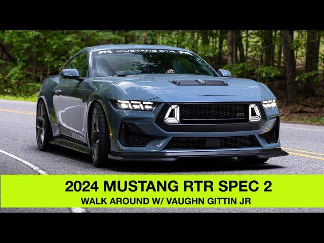 2024 Mustang RTR Spec 2 walk around with Vaughn Gittin Jr