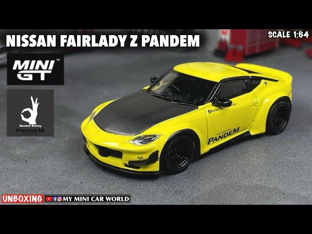 『MY MINI CAR WORLD』UNBOXING MINI GT 1/64 NISSAN FAIRLADY Z PANDEM