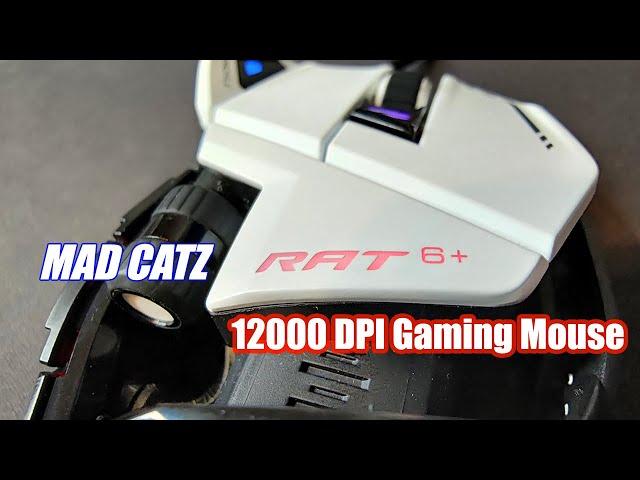 Mad Catz R.A.T. 6+ 12000 DPI Gaming Mouse