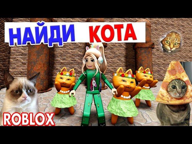 НАЙДИ КОТА  ТАКОГО ФИНАЛА Я НЕ ЖДАЛА  роблокс найди кота  / roblox Find the Cats