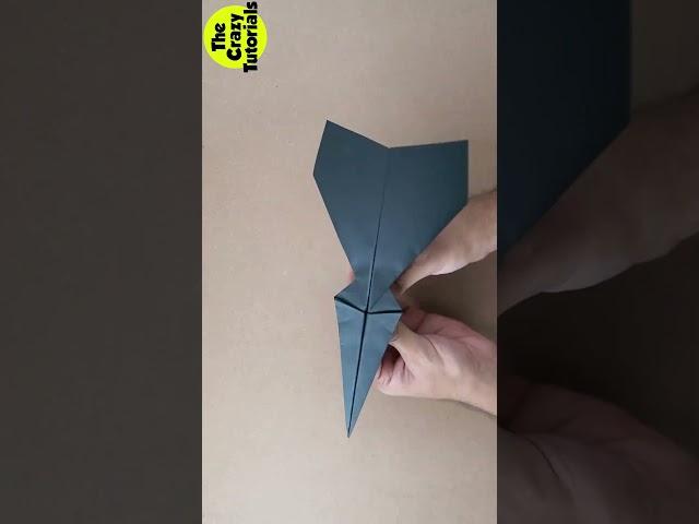 New World Record FLY very FAR Paper Planes #shorts - [Tutorial 2]