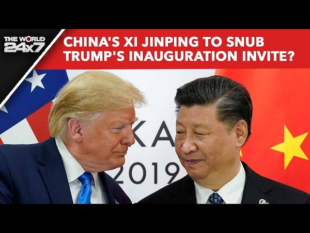 US China Relations | China's Xi Jinping To Snub Trump's Inauguration Invite?