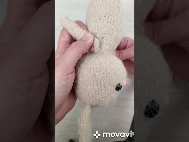 Button jointing of paws. Пуговичное крепление лап игрушек.