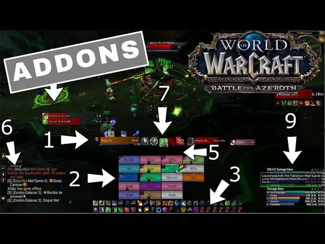 MUST HAVE!!! ADDONS FOR BFA! 8.0 GUIDE