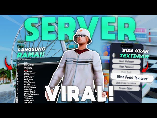 SERVER SAMP ANDROID VIRAL LANGSUNG RAMAI! LIKE A FIVEM | REVIEW SERVER GTA SAMP