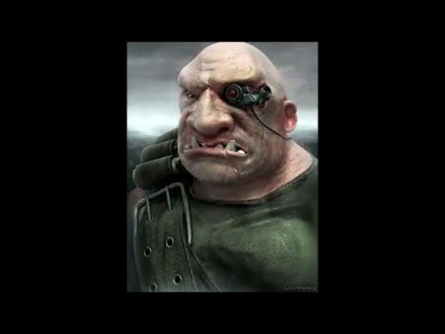 Огрин Папазогла в Каруле Имперской Гвардии -Warhammer 40 000