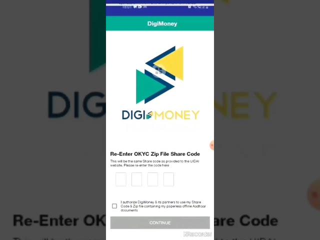 DigiMoney App Instant Loan Journey