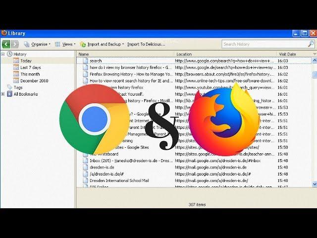  How to recover Google Chrome and Mozilla Firefox browsing history 